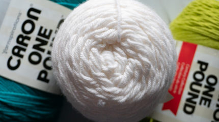 yarn specs on caron one pound yarn